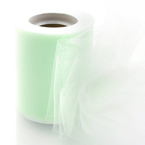 3" Premium Tulle Mineral Ice 25 Yard