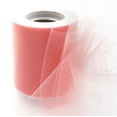 thumbnail image 1 of 3" Premium Tulle Light Coral 25 Yard, 1 of 2