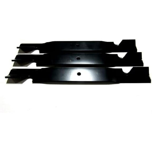 3 USA high Lift Blades for 61" Decks Compatible with Grasshopper 320245 1/4" Thick$$Tools