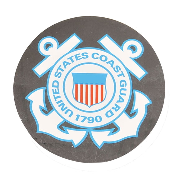 3" USCG Decal Round Reflective Sticker