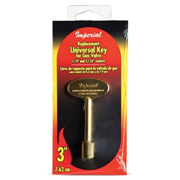 3" universal key for gas valve