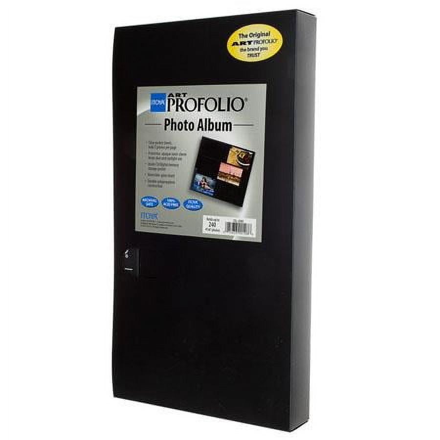 3-Up archival pocket album for 240 - 4x6 prints by Itoya - 4x6