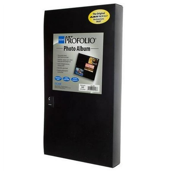 3-Up archival pocket album for 240 - 4x6 prints by Itoya - 4x6