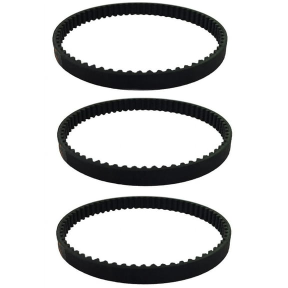 3 Vacuum Belt for Shark 207-3m-6, 2073M06, 3M-207-6, 3M20706, UV400, UV410, UV420, UV440