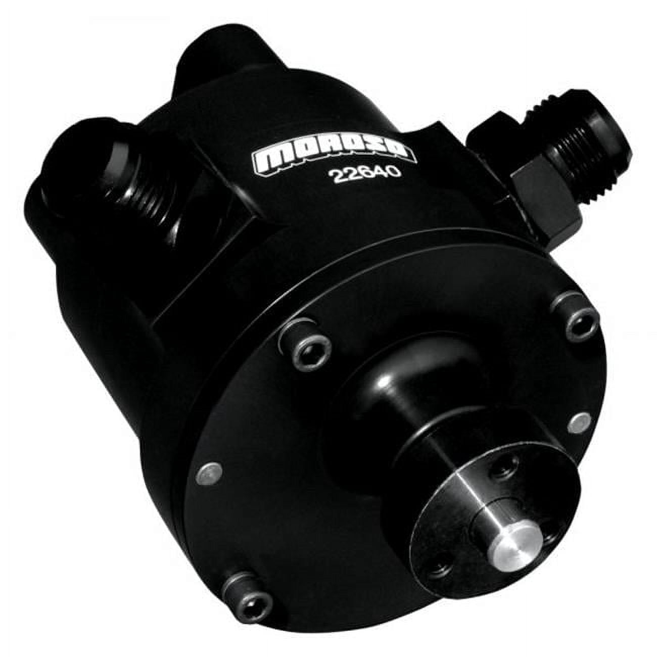 3 Vane Vacuum Pump, Black Anodized