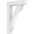 thumbnail image 1 of 3"W X 18"D X 24"H Standard Imperial Architectural Grade Pvc Bracket With Block Ends, 1 of 8