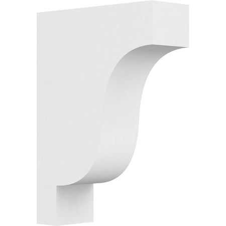 3"W x 10"D x 14"H Standard Newport Architectural Grade PVC Corbel
