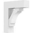 thumbnail image 1 of 3"W x 12"D x 14"H Standard Merced Architectural Grade PVC Bracket with Block Ends, 1 of 4