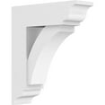 thumbnail image 1 of 3"W x 12"D x 14"H Standard Thorton Architectural Grade PVC Bracket with Traditional Ends, 1 of 11