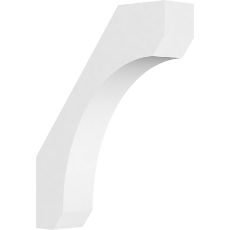 3"W x 14"D x 18"H Standard Legacy Architectural Grade PVC Knee Brace