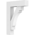 thumbnail image 1 of 3"W x 16"D x 22"H Standard Merced Architectural Grade PVC Bracket with Block Ends, 1 of 11