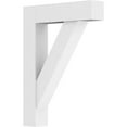thumbnail image 1 of 3"W x 18"D x 24"H Standard Traditional Architectural Grade PVC Bracket with Block Ends, 1 of 4