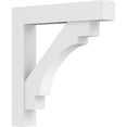 thumbnail image 1 of 3"W x 24"D x 24"H Standard Merced Architectural Grade PVC Bracket with Block Ends, 1 of 11