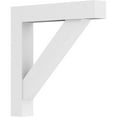 thumbnail image 1 of 3"W x 24"D x 24"H Standard Traditional Architectural Grade PVC Bracket with Block Ends, 1 of 11
