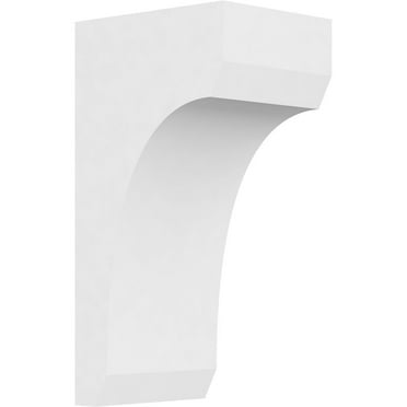3"W x 4"D x 8"H Standard Legacy Architectural Grade PVC Corbel