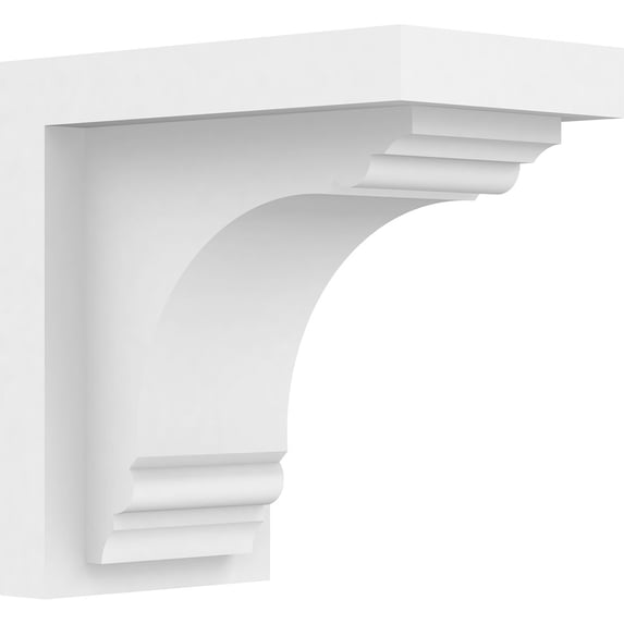 3"W x 5"D x 5"H Standard Warren Architectural Grade PVC Bracket