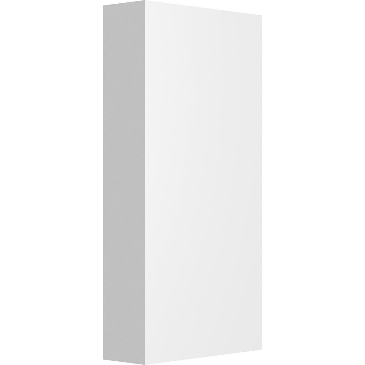 3"W x 6"H x 1/2"P Standard Foster Plinth Block with Square Edge (2-Pack)