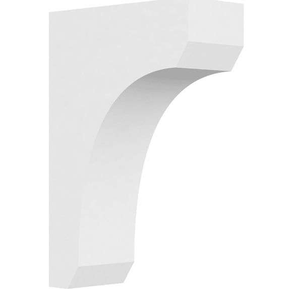 3"W x 8"D x 12"H Standard Legacy Architectural Grade PVC Corbel