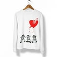 thumbnail image 1 of 3 WISE MONKEYS Graphic Crewneck Sweatshirt, 1 of 2