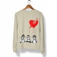 thumbnail image 1 of 3 WISE MONKEYS Graphic Crewneck Sweatshirt, 1 of 2
