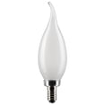 thumbnail image 1 of 3 Watt CA10 LED - Frost - Candelabra base - 90 CRI - 2700K - 120 Volt - 6-Pack, 1 of 8