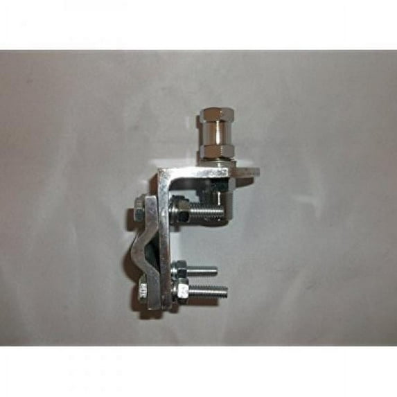 3 Way Aluminum Cb or Ham Antenna Aluminum Mirror Mount with Stud