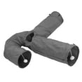 3 Way Cat Tunnel Safe Durable Tear Resistant Collapsible Kitten Tunnel