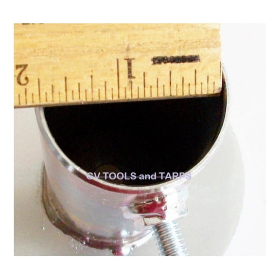 3 Way Corner 1 5/8" Canopy Fitting with Down Slope Angle (FW3JSL) - Fits 1 5/8" Chain Fencing Line Post Pipe That has an Outer Diameter of 1 11/16"
