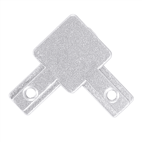 3-Way End Corner Bracket Connector for T Slot Aluminum Extrusion Profile 2020 Series (Pack of 12, with Screws)