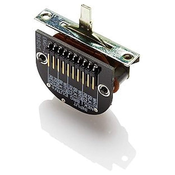 3-Way Guitar Selector Switch - Solderless Pickup Switch for Electric Guitars - Easy Installation - 3 Position Toggle Switch - Guitar Replacement Parts