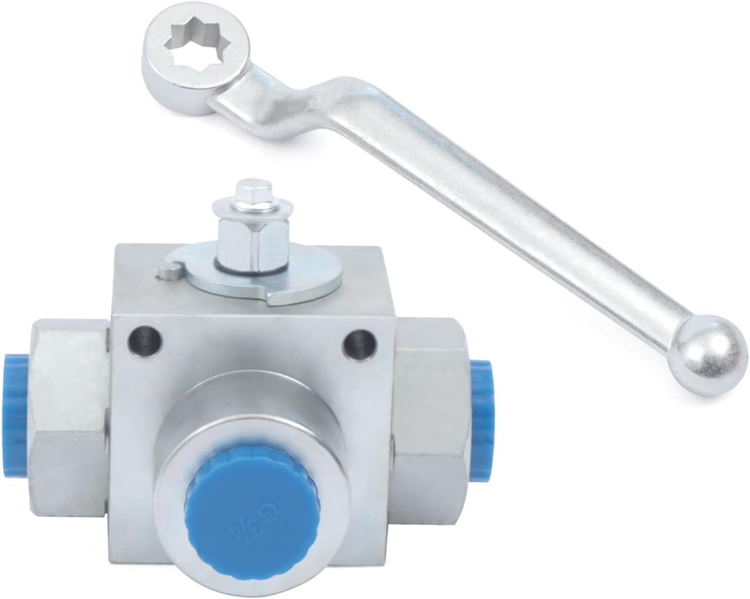 1-Piece Stainless Steel Ball Valve – 3/4 Inch NPT Female Port For Water, Oil, Gas, And Industrial Applications