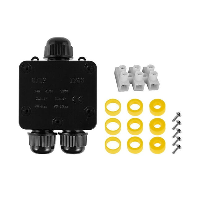 3 Way Ip68 Outdoor Waterproof Junction Box Electrical External Cable