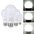thumbnail image 1 of 3-Way Light Bulbs, 50 100 150 Watt Equivalent, A21 Led Bulb Daylight 5000K, Perfect for Reading, E26 Medium Base, 500-1600-2200 Lumen, 4 Pack, 1 of 8