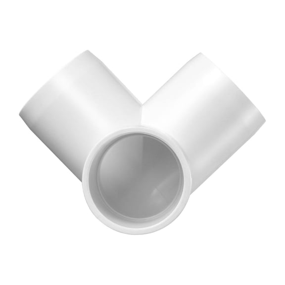 3-Way PVC Fittings 10-Pack PVC Pipe Joints Elbow Connector for 1" PVC Pipe