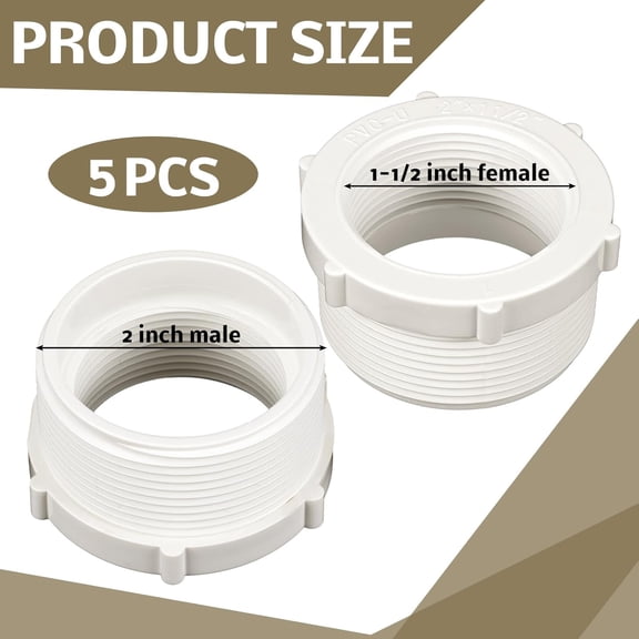 3 Way PVC Pipe Fittings 1 Inch, White PVC Elbow Corner Side Outlet Tee Fitting, SCH40 Furniture Grade Pipe Connectors - Fits 1" Polyvinyl Chloride Pipes, 4 Pieces