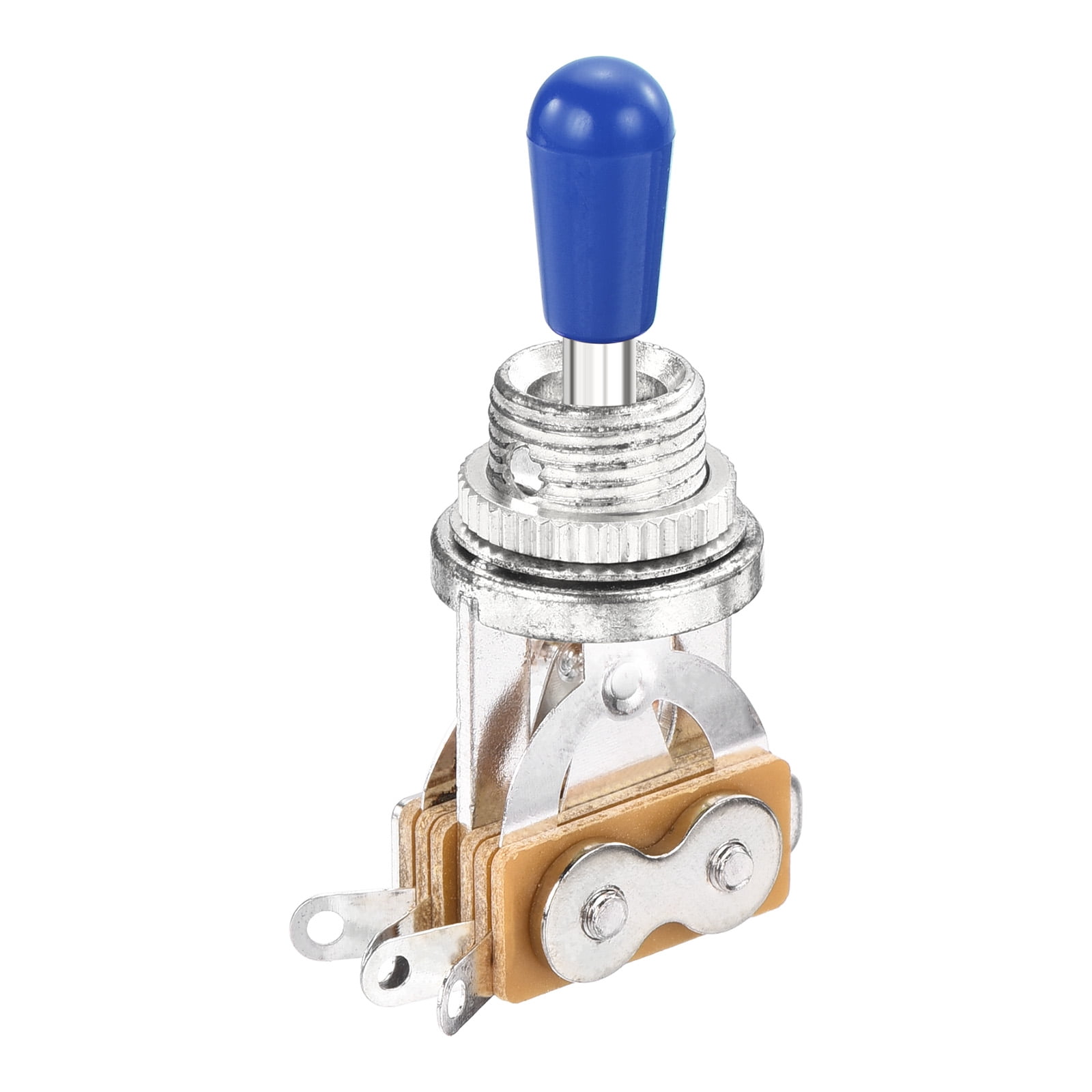 3 Way Short Straight Guitar Toggle Switch Pickup Selector Silver with ...