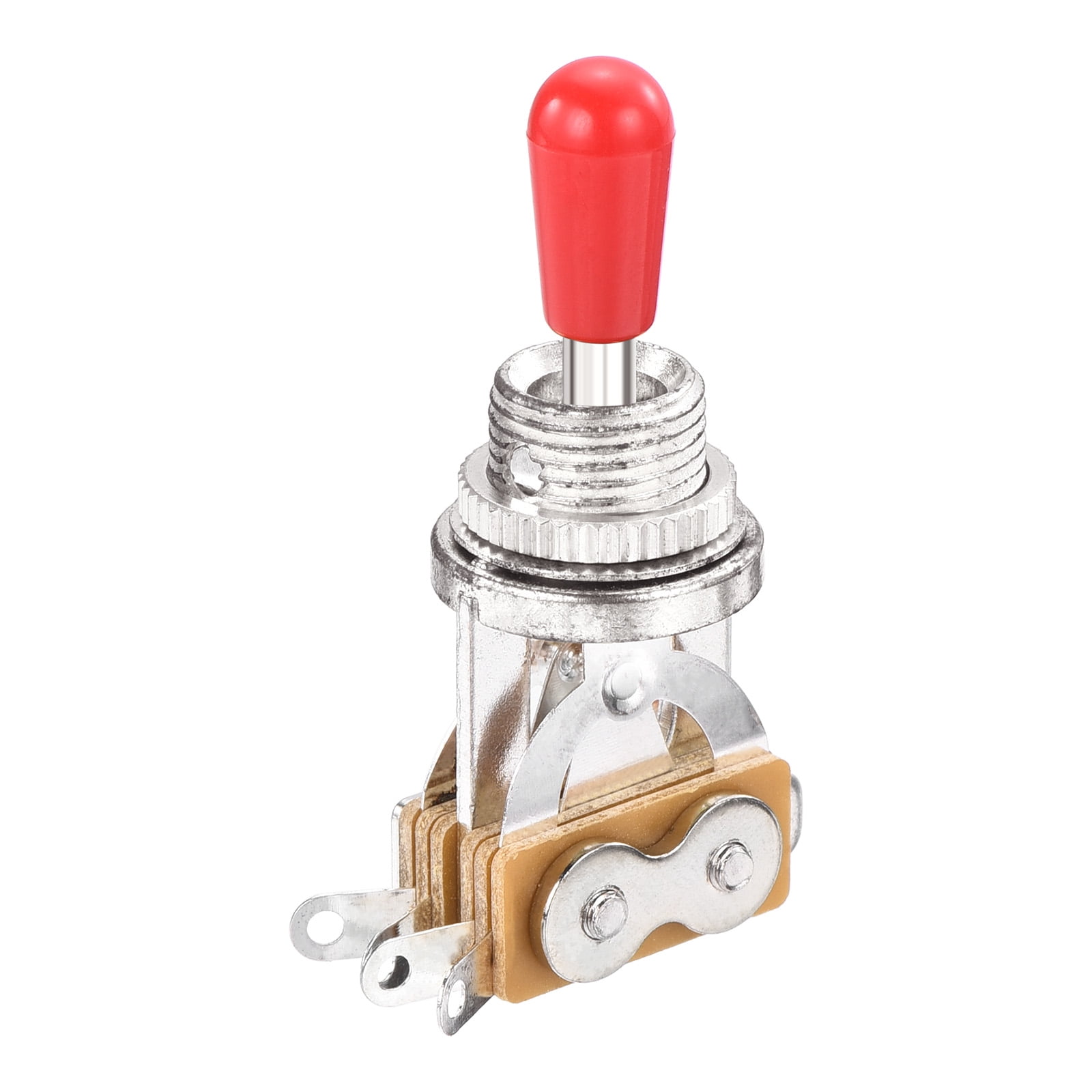 3 Way Short Straight Guitar Toggle Switch Pickup Selector Silver with ...