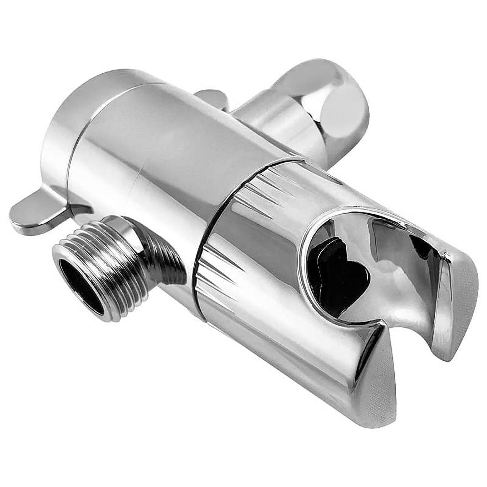 3 Way Shower Diverter with Hand Shower Cradle Faucet Overhead Shower