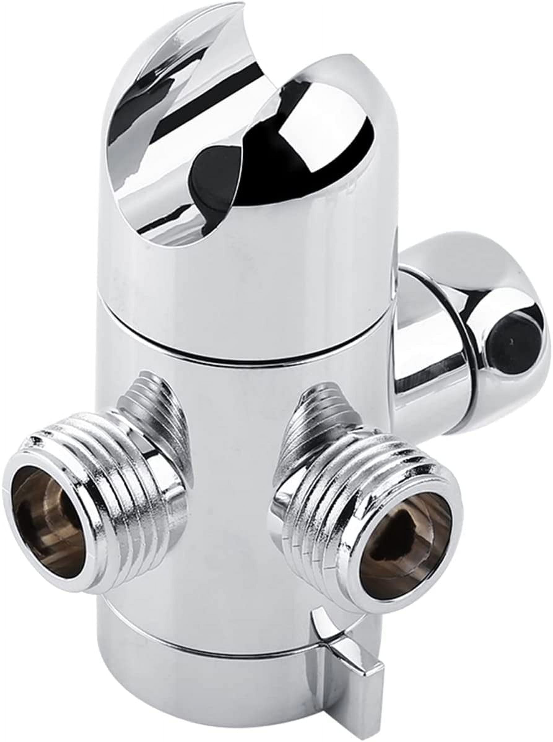 3 Way Shower Head Diverter Adjustable Mount Combo Valve Bathroom