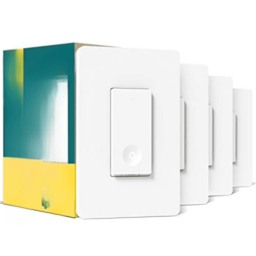 3 Way Smart Switch 4 Pack, Neutral Wire Required, 2.4GHz WiFi Smart Light Switch Works with Alexa and Google Home, Remote Control, FCC Certified, No Hub Required$$Tools & Hardware Other