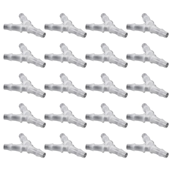 3-Way Space Saving Drain Pipe Connector, Y-Shaped Splitter for Home & Aquarium Systems