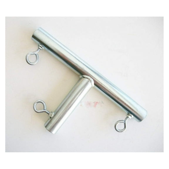 3 Way T Shaped 1 5/8" Canopy Fitting (FWFT) - Fits 1 5/8" Chain Fencing Line Post Pipe That has an Outer Diameter of 1 11/16"