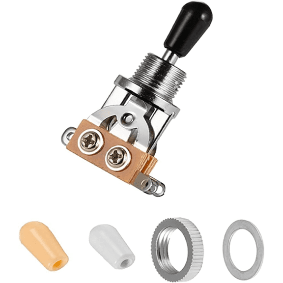 3-Way Toggle Switch for Gibson Les Paul Guitar - Replacement Switchcraft Style S