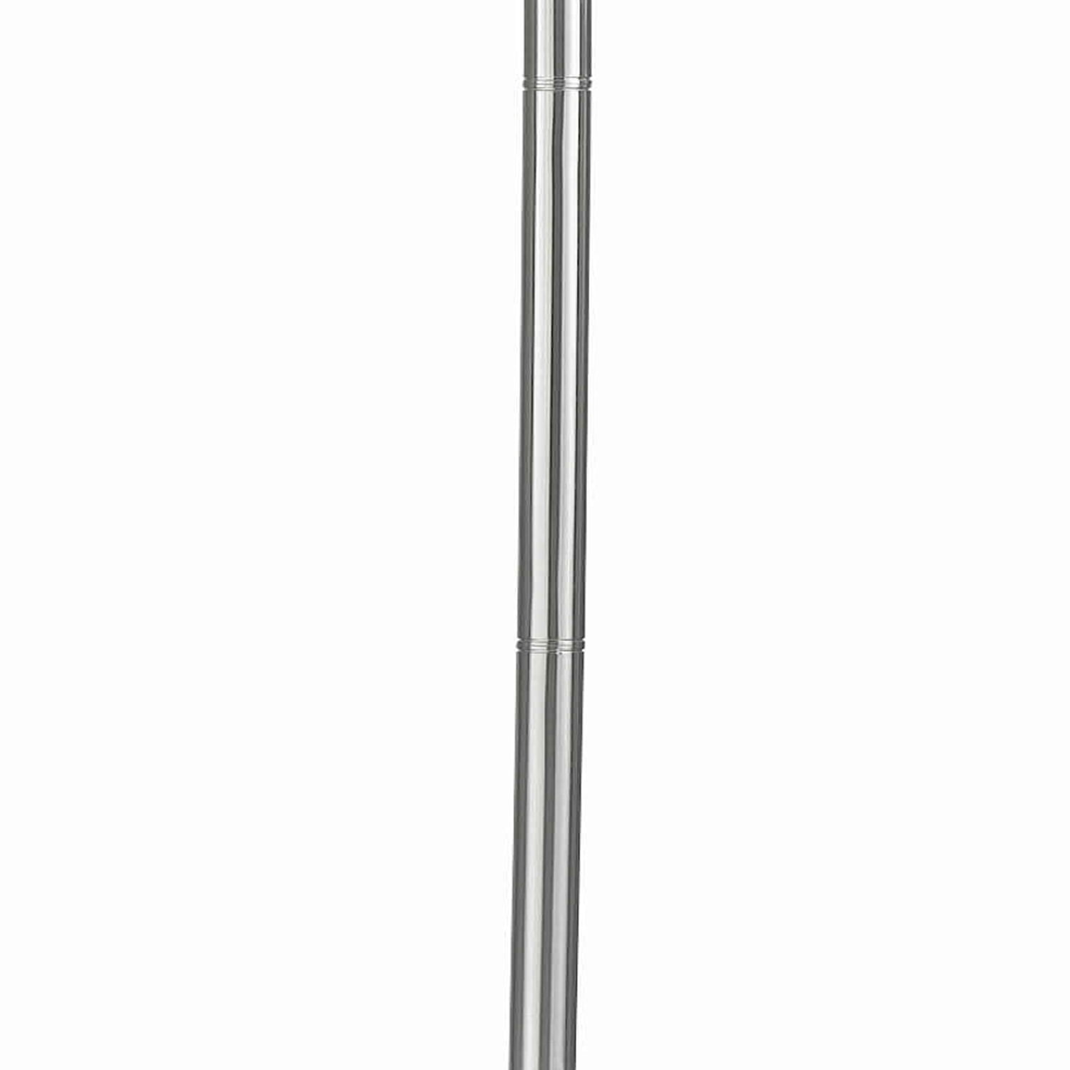 Elegant White Torchiere Floor Lamp with Frosted Glass and 3-Way Switch