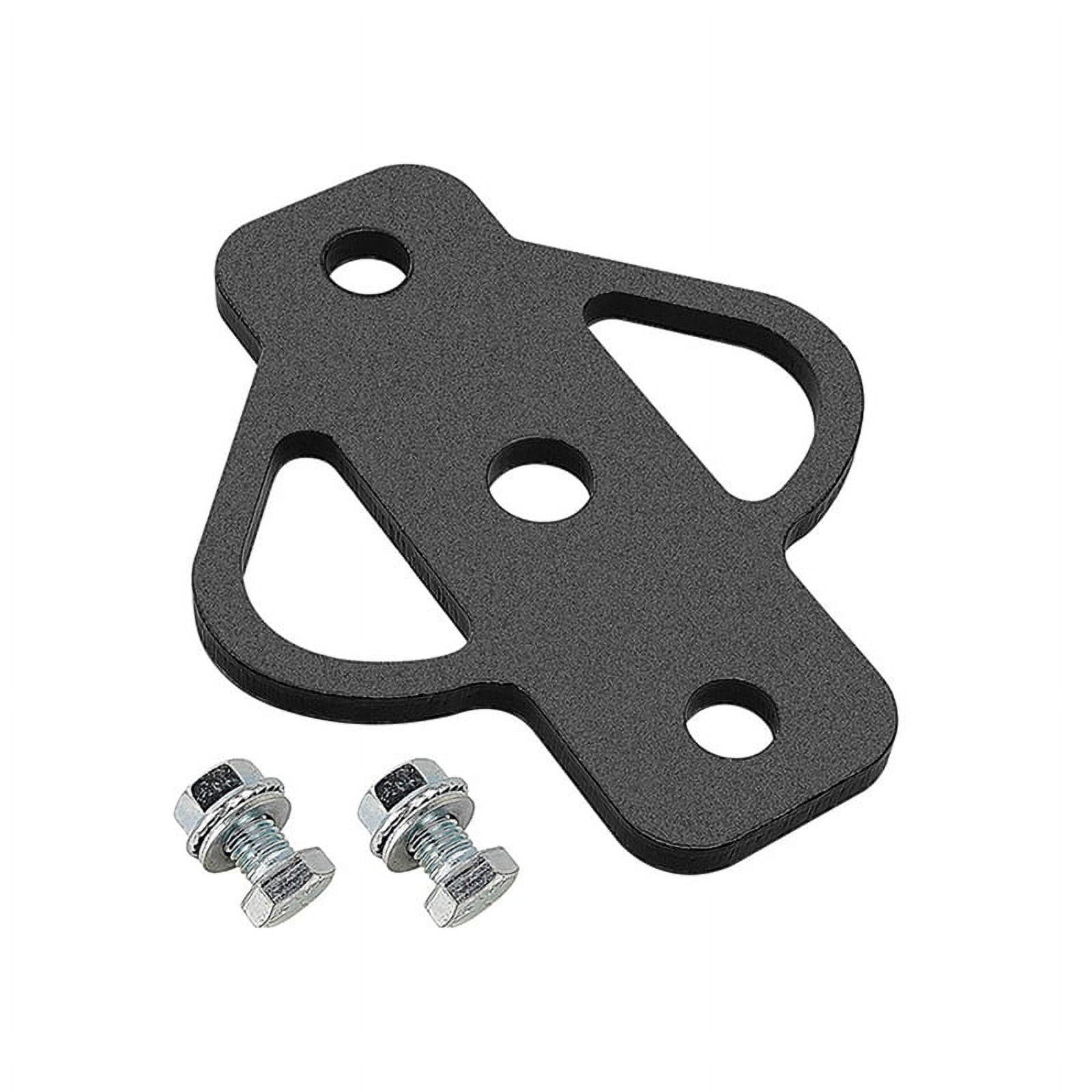3-Way Trailer Hitch Adapter with Bolt for ATV Lawn Mower Golf Cart Yard Cart Garden Tractor Flat Towing Mount