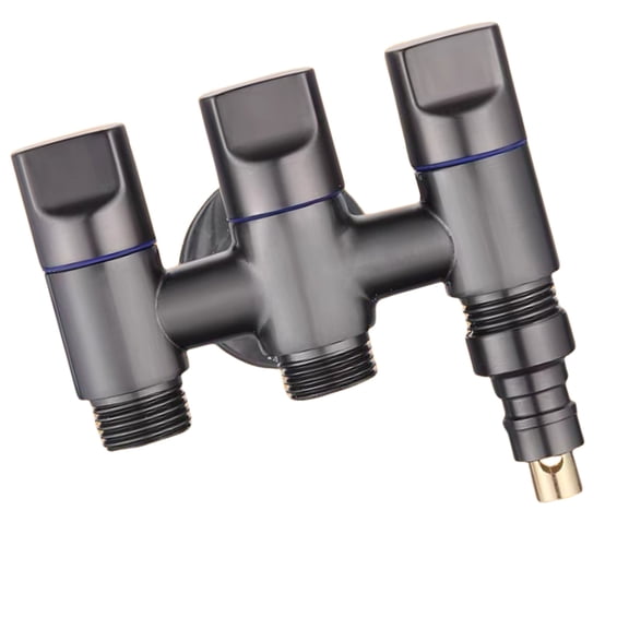 3 Way Water Flowing Divider Valves Small 3 Way Water Splitting Valves Simple Installs for Household & Commercial Use