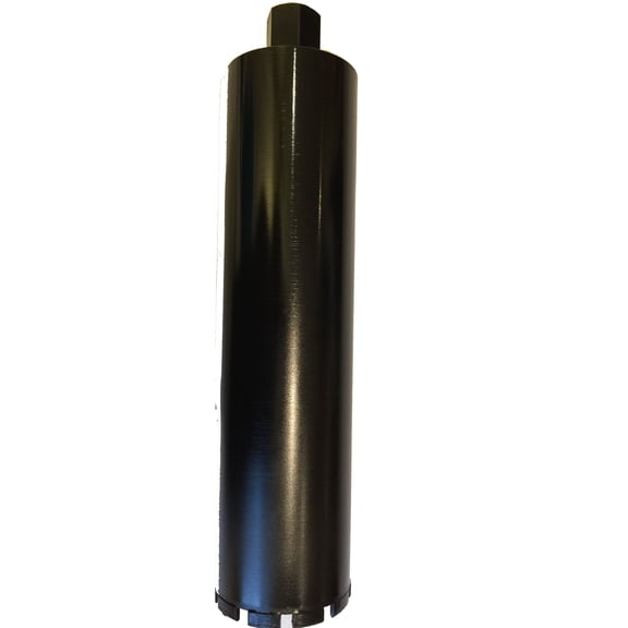 3" Wet Diamond Core Drill Bits for Cutting Concrete and Asphalt, Super Plus Quality, 3" Diameter x 17" Length