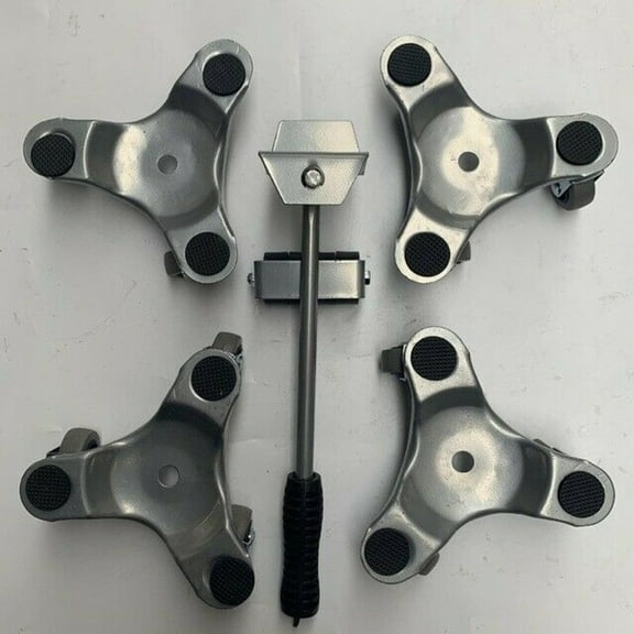 3-Wheel Movers Dolly Platform Casters Rollers For Moving Furniture