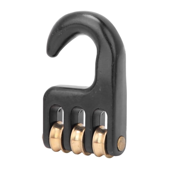 3 Wheel Rigging Pulley Hook Aluminium Alloy Windsurf Pulley Hook Replacement Windsurf Rigging Pulley Hook Hardware