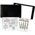 thumbnail image 1 of 5 - 2026 Peel and Stick-Up Business Card Calendar Adhesive Back for Auto Car Truck USA Made, 1 of 3